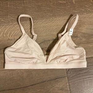 PINK by Victoria’s Secret baby pink unlined bralette, M, NWT!